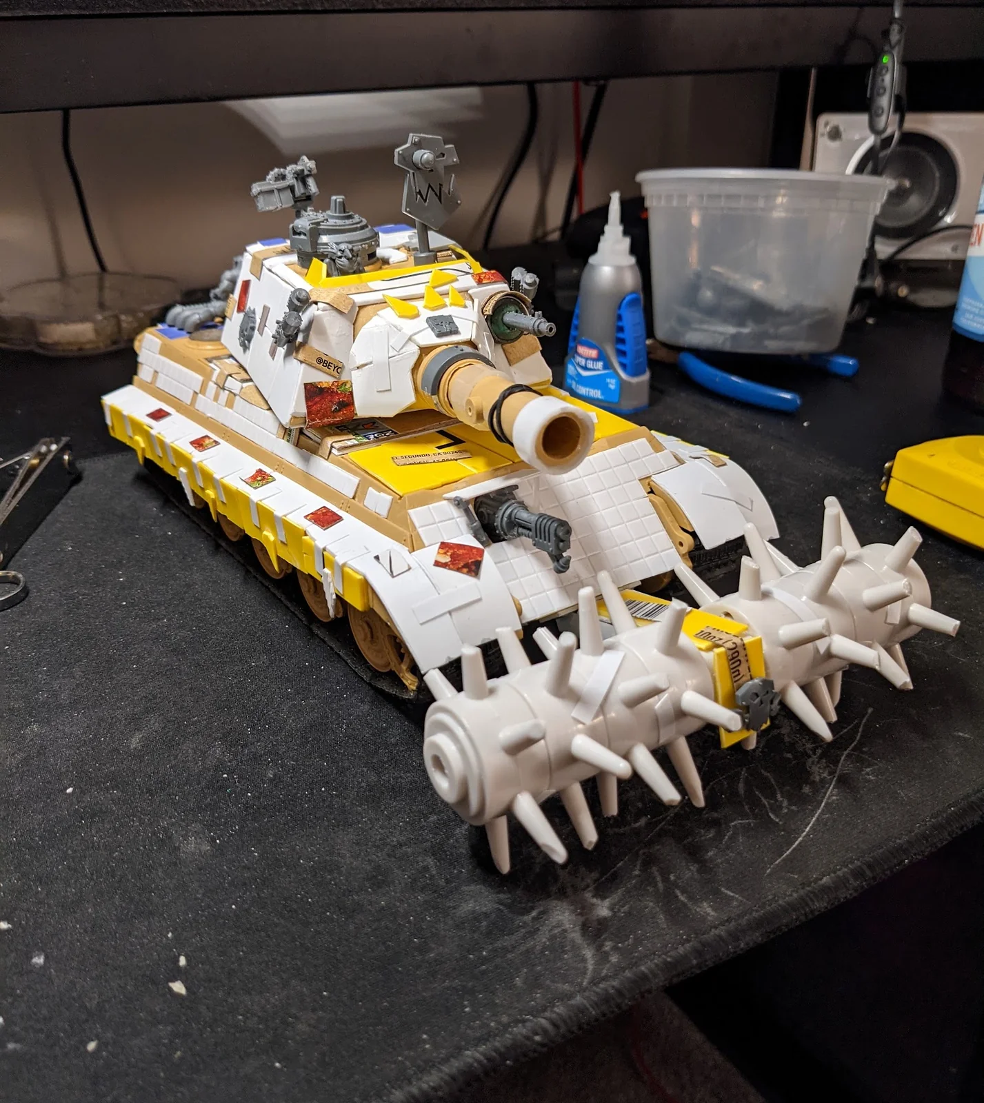 Kill tank in progress